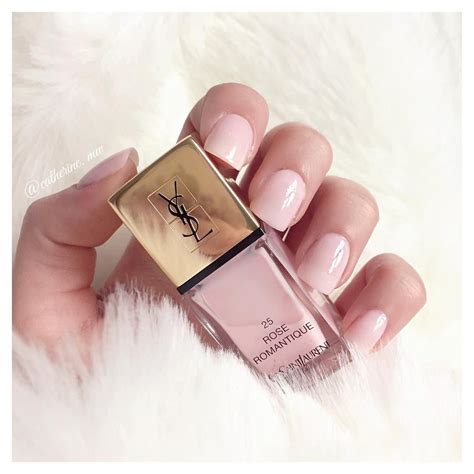 yves saint laurent nail polish rose romantique|ysl beauty nail polish.